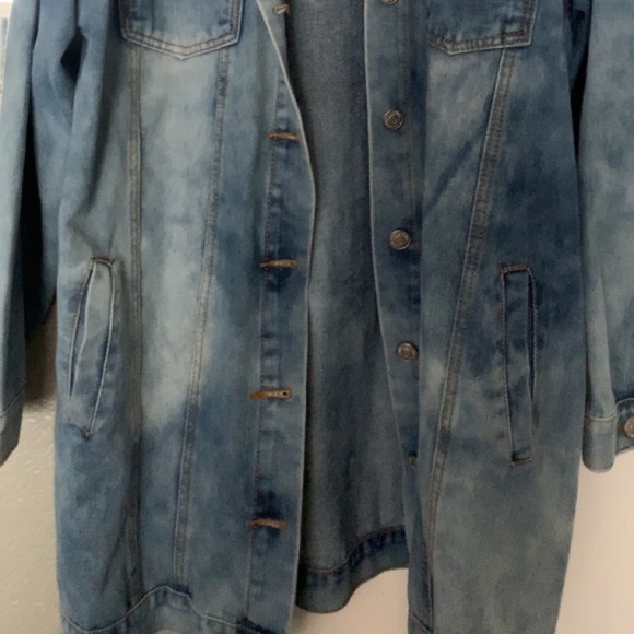 Denim Mid length Jacket - Picture 3 of 3
